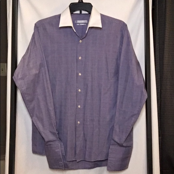 Geoffrey Beene Men’s Regular Fit Dress Shirt - Picture 1 of 5